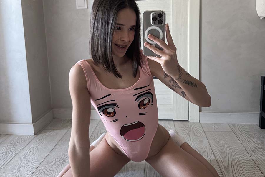 Model Tina in Nuremberg